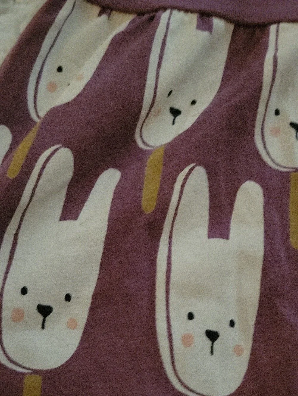 Tea Collection Plum Bunny Popsicle One-Piece